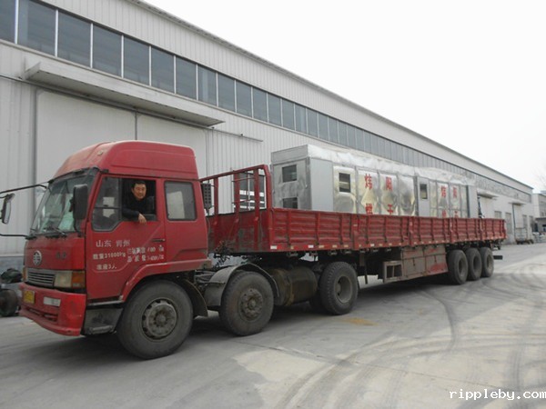 Mesh belt drying equipment